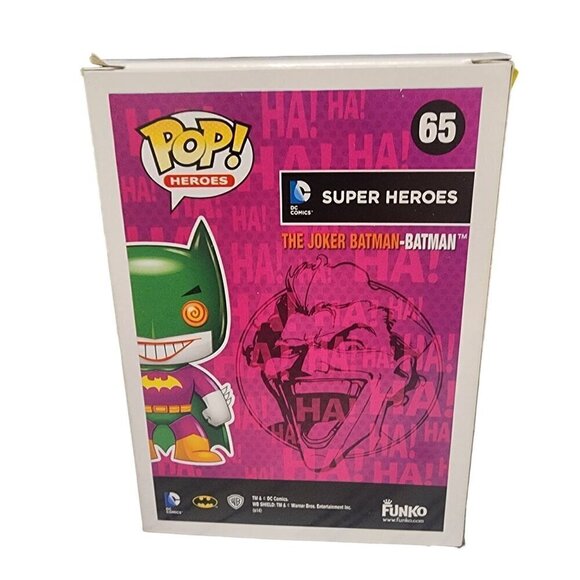 Funko POP! The Joker Batman #65 LootCrate Exclusive Vinyl Figure - Picture 4 of 10